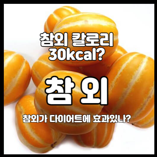 참외 칼로리 참외 효능10가지