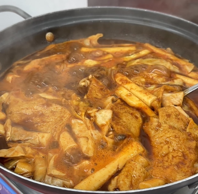  애플하우스 즉석떡볶이 &  무침만두