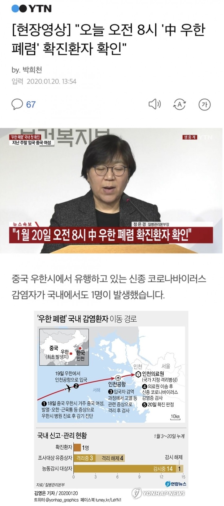  벌써 1년된 뉴스