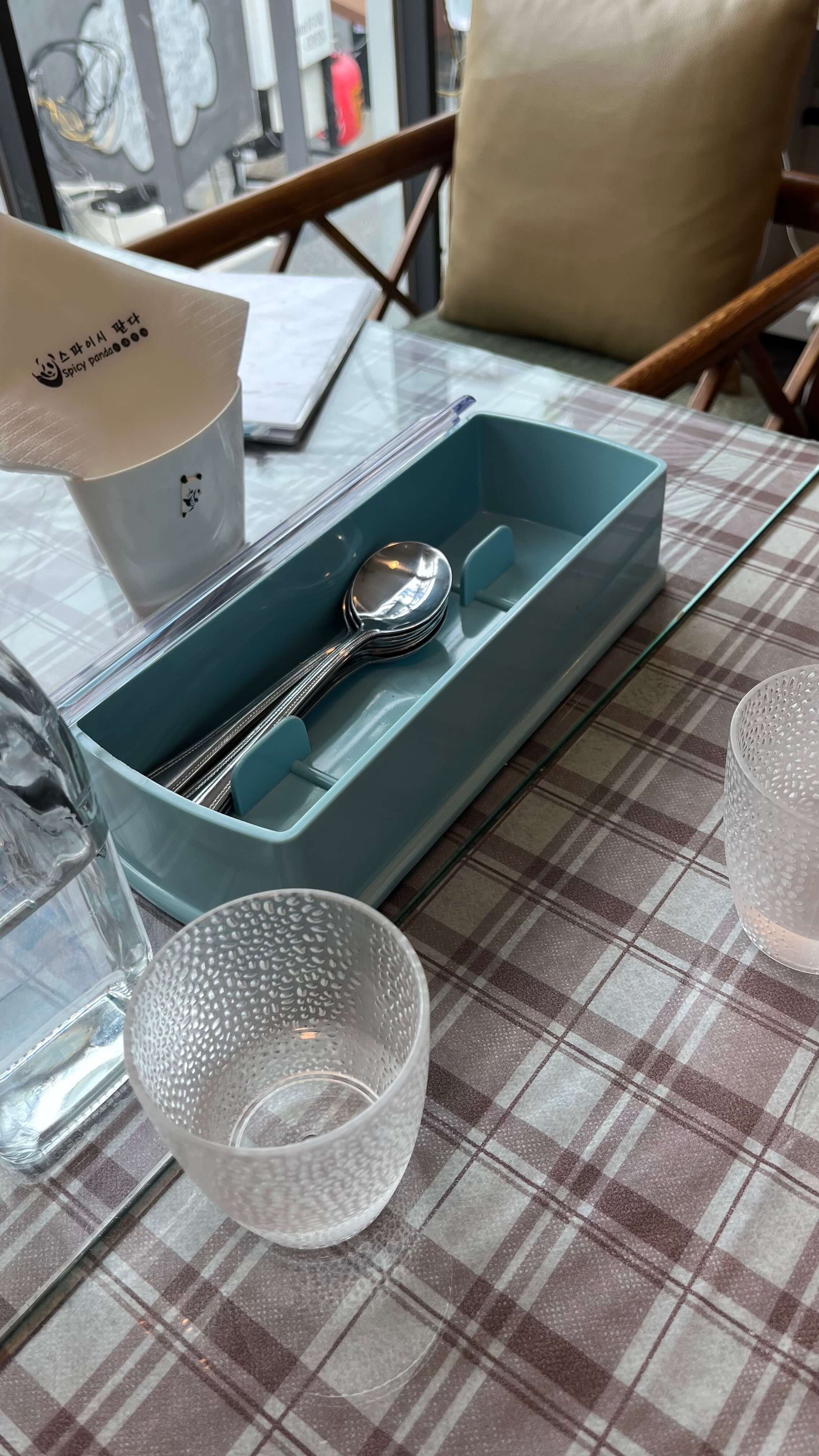 스파이시 판다 - 또맛집 - 대구 경북대 맛집 - 중국 가정식 - 내돈내산 - 테이블 세팅 001
