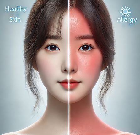 햇빛 알레르기에 대한 정보