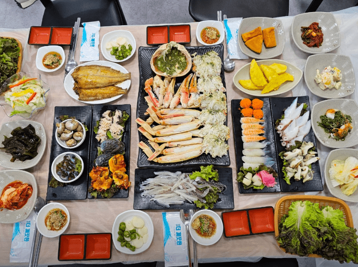 울진 맛집 &quot;싱싱회 대게왕국&quot; 음식