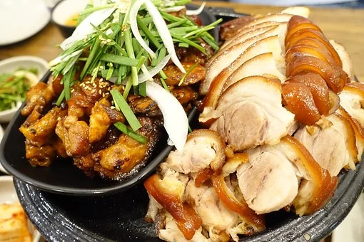 족발 포장