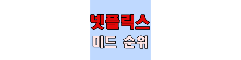 넷플릭스 미드 순위