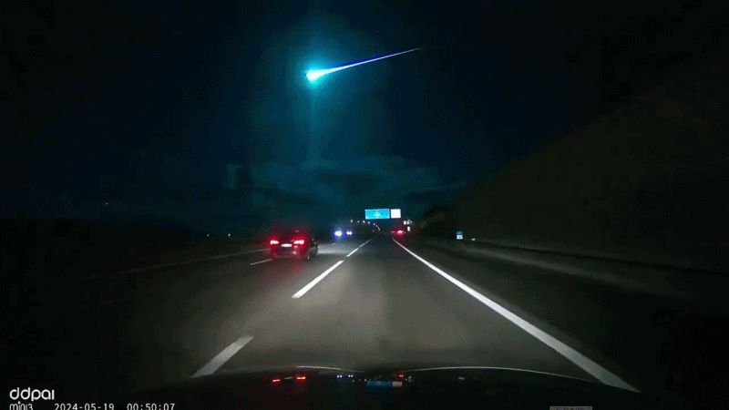 포르투갈 유성, 운석 밤하늘을 밝힌 푸른 거대 별똥별 portugal meteor 포르투갈 유성, 운석 밤하늘을 밝힌 푸른 거대 별똥별 portugal meteor