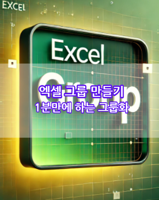 엑셀 열 숨기기 그룹화 그룹만들기