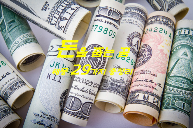  돈꿈 해몽 29가지 총정리
