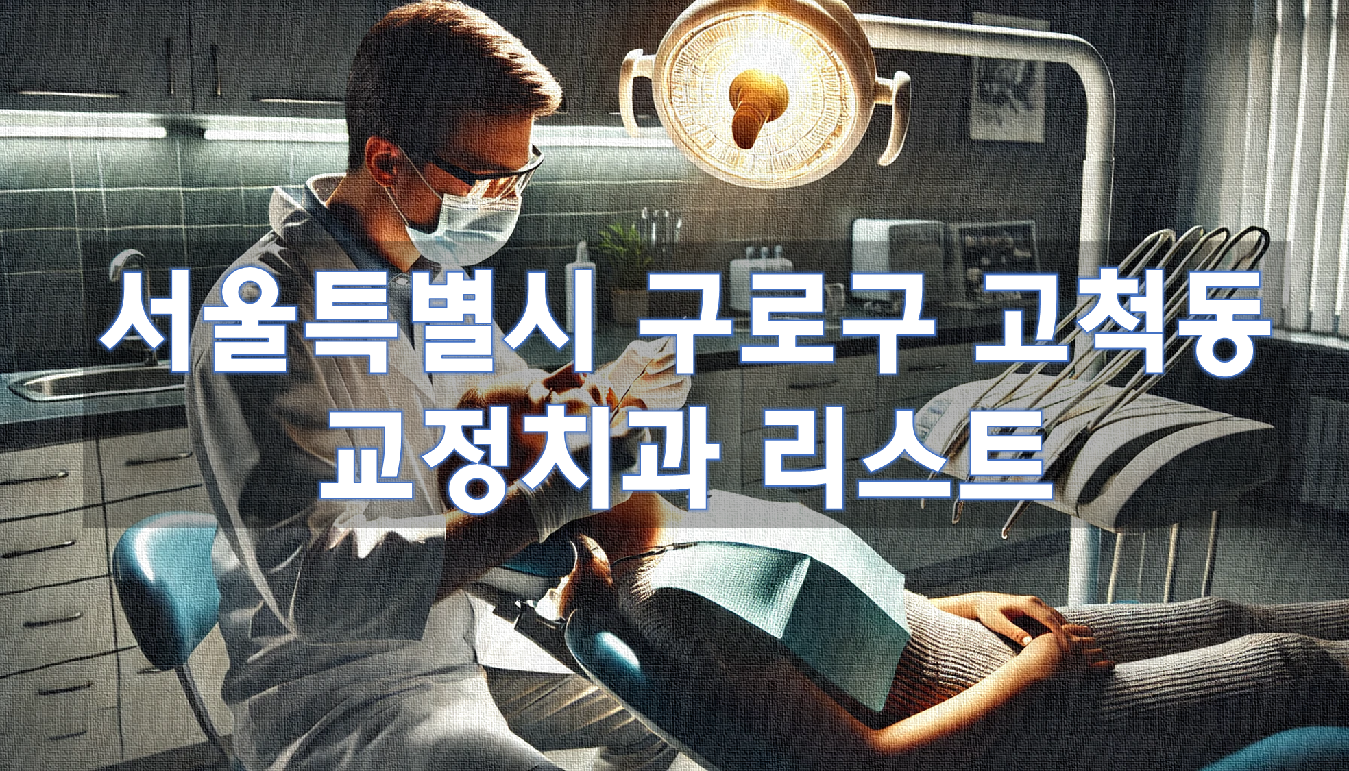 서울특별시 구로구 고척동 교정치과 추천 리스트