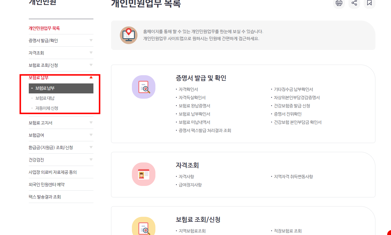 건강보험료 분할 납부, 건강보험료 대납 방법