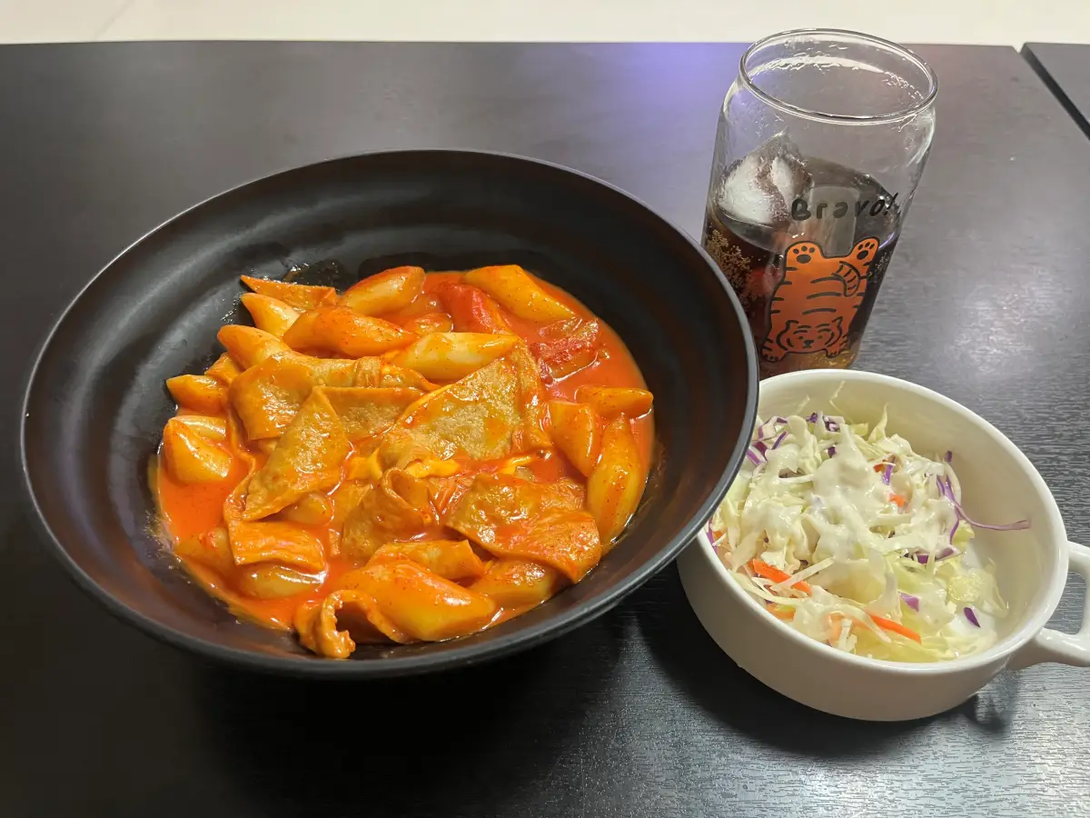 빨강고구마-황치즈떡볶이-완성