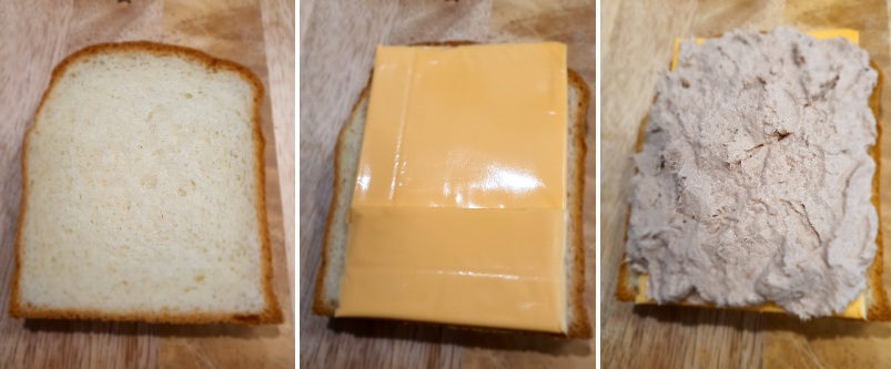 식빵-치즈-참치