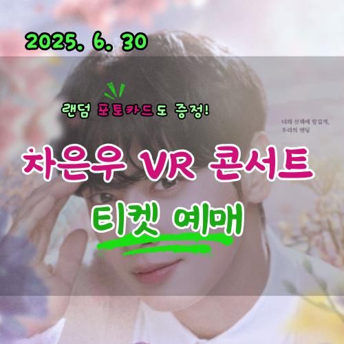 차은우 콘서트