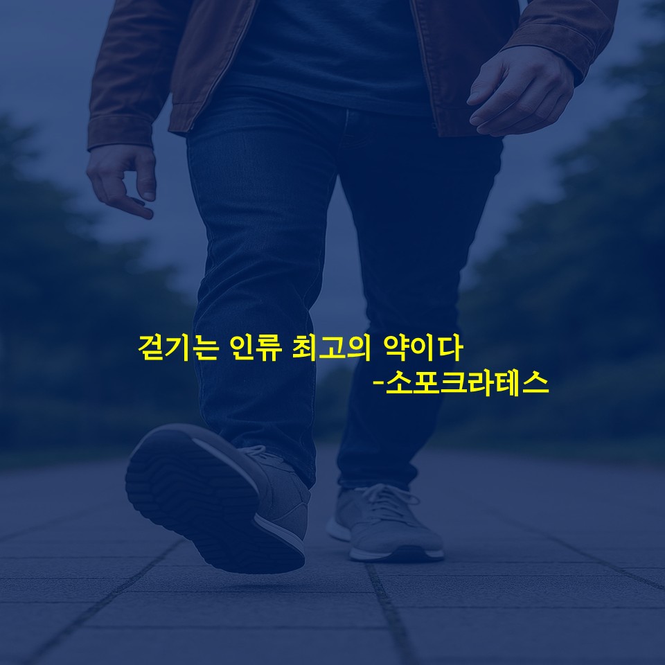 걷기는 인류 최고의 약