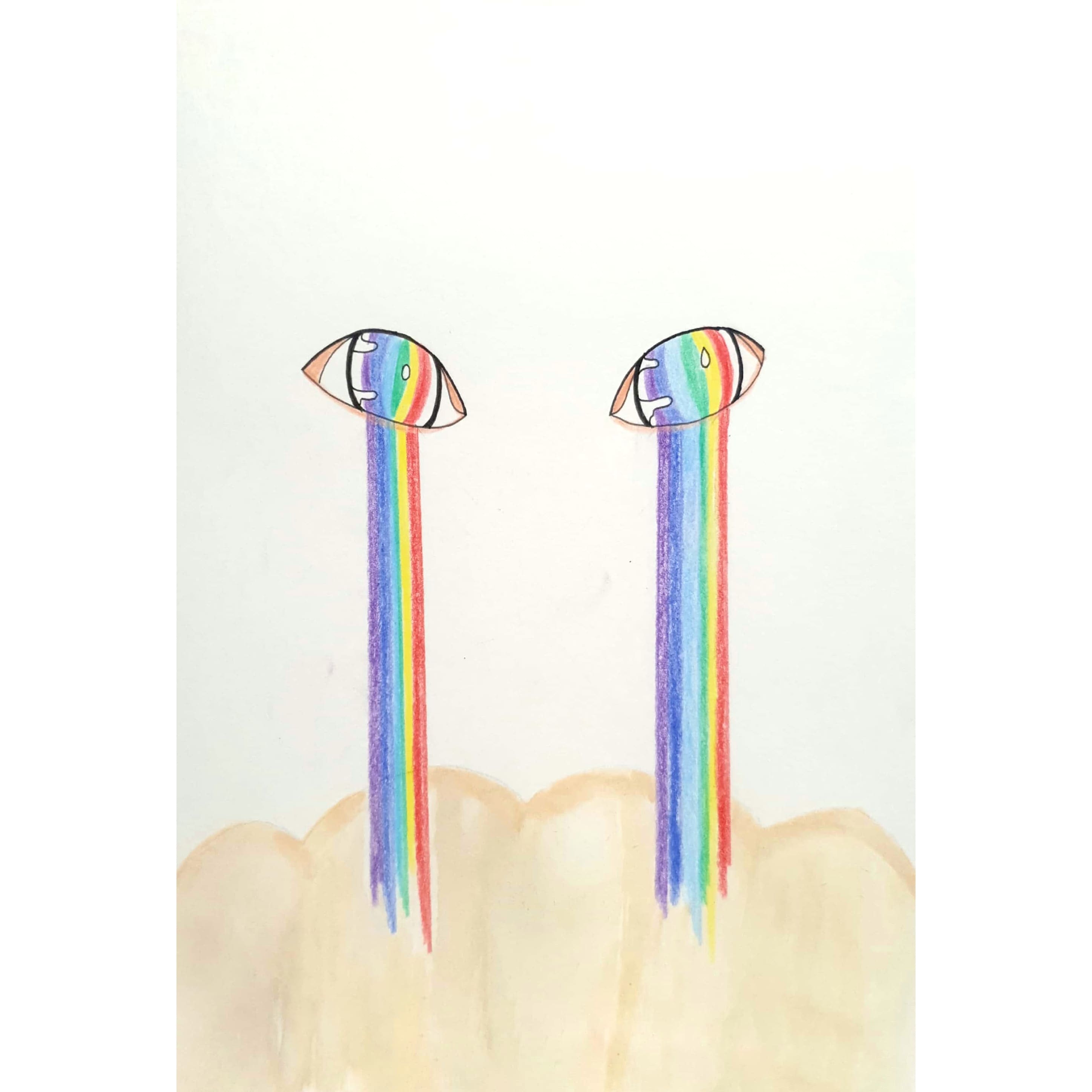  Rainbow Drop - 일러스트 그림 드로잉 2020