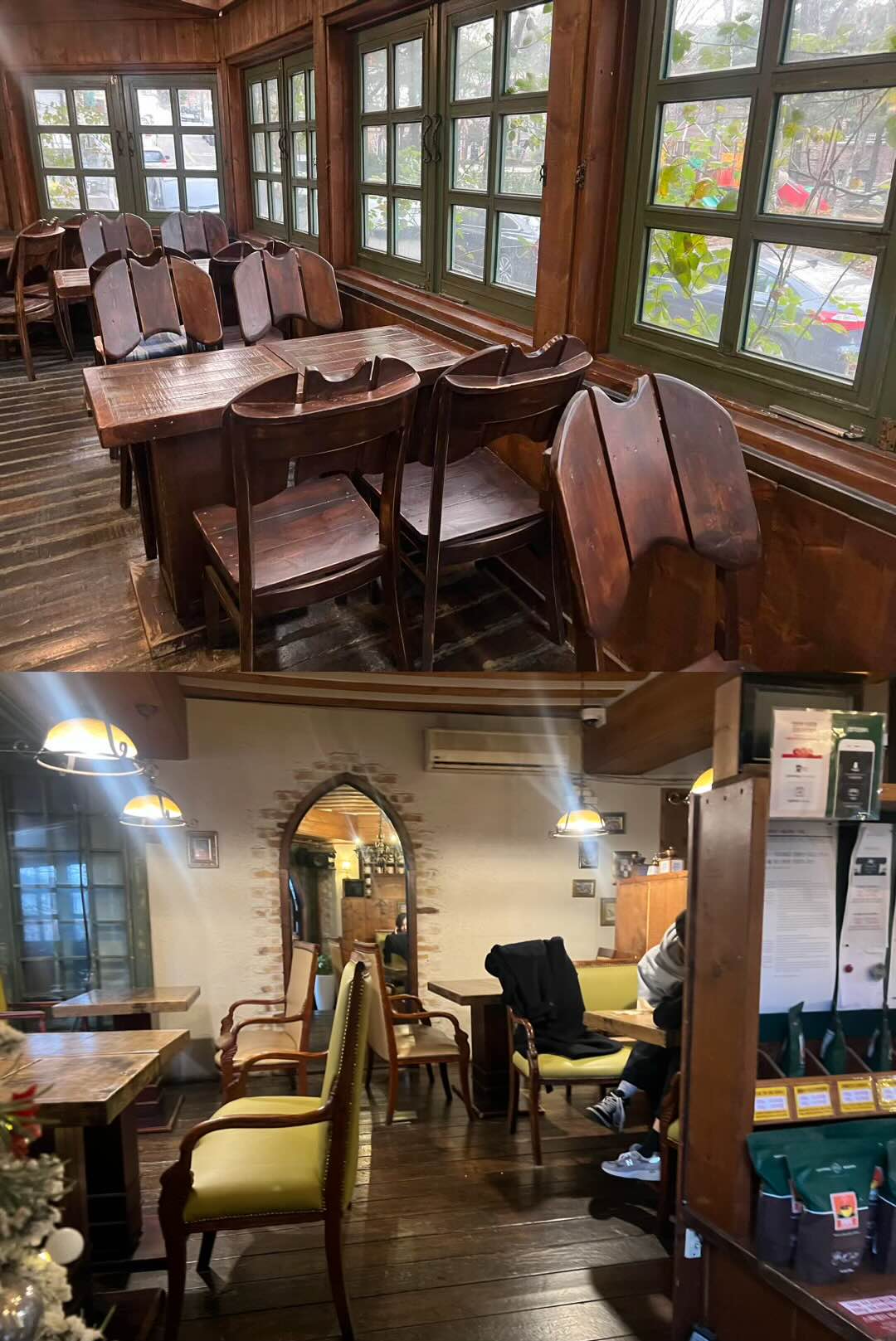 분당카페-커피해피-테이블들