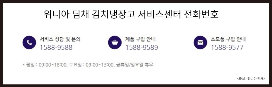 딤채 김치냉장고 서비스센터 전화번호 및 AS 신청방법 딤채 김치냉장고 서비스센터 전화번호 및 As 신청방법
