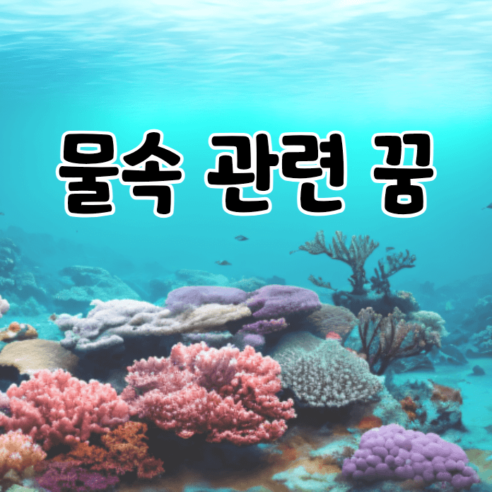 바다 속 산호