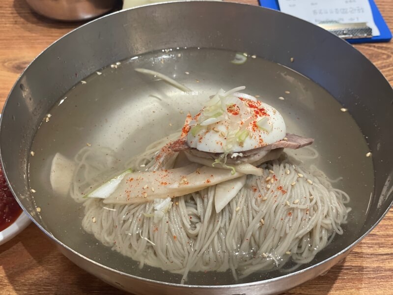 고양 스타필드 평양냉면 맛집 의평옥 - 메뉴 물냉면