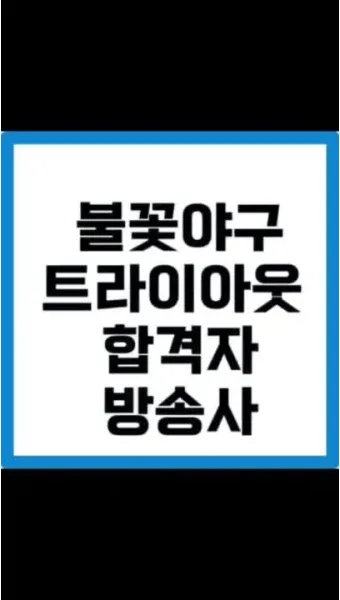불꽃야구 방송 방송국 직관 총정리_21