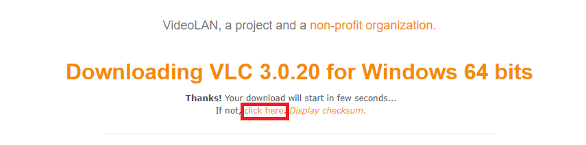 VLC media player 설치 프로그램 다운로드