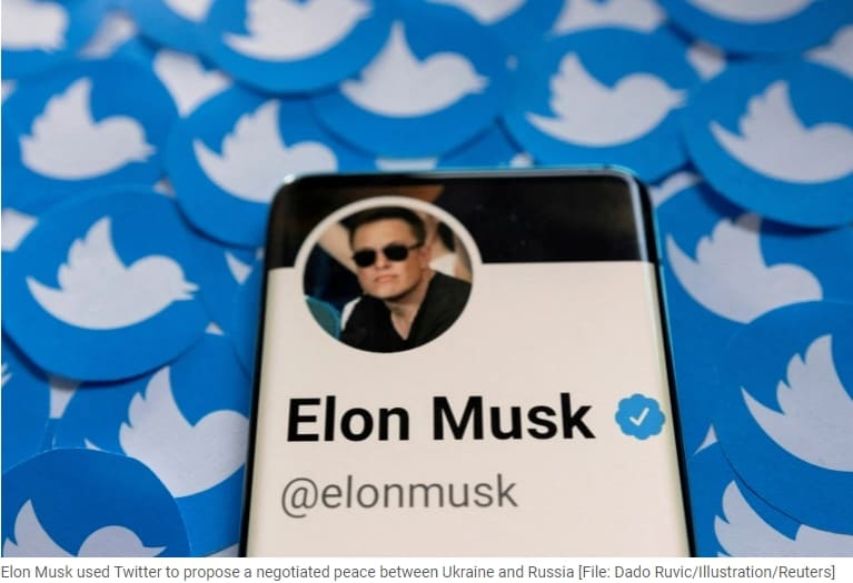 머스크, '거래 파기 직전 트위터 440억 달러 인수' 당초대로...주가 급등 Elon Musk to proceed with $44bn buyout of Twitter after U-turn