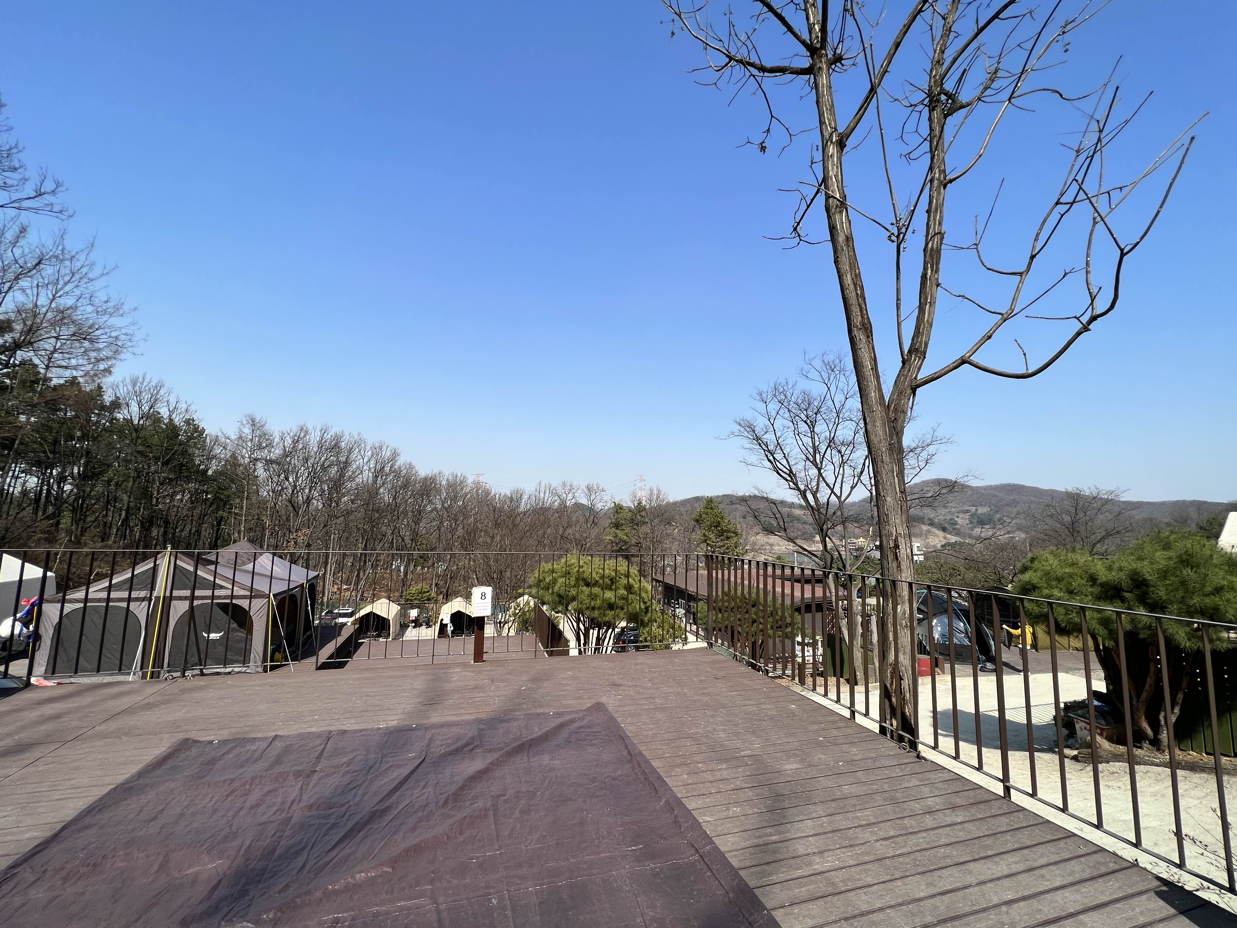  [경기도 캠핑장]  시흥 물왕숲 캠핑파크 데크8 사이트리뷰(2023.03.25 - 2023.03.26)