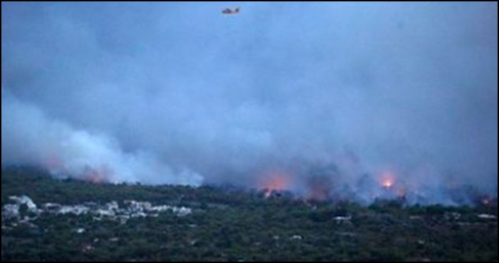 2주째-확산되고-있는-그리스-산불의-모습