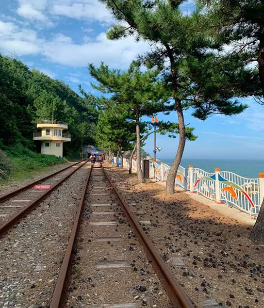 삼척해양레일바이크 용화정거장