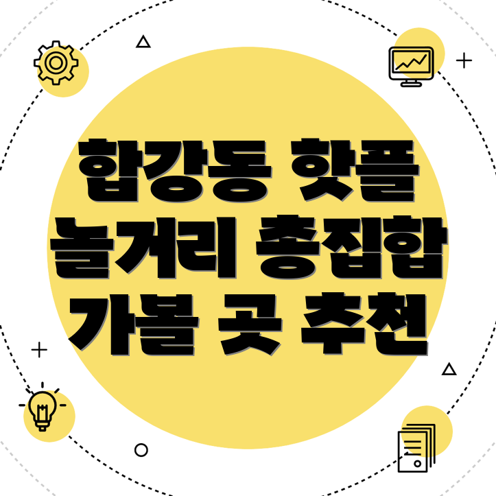 세종시 합강동 놀거리