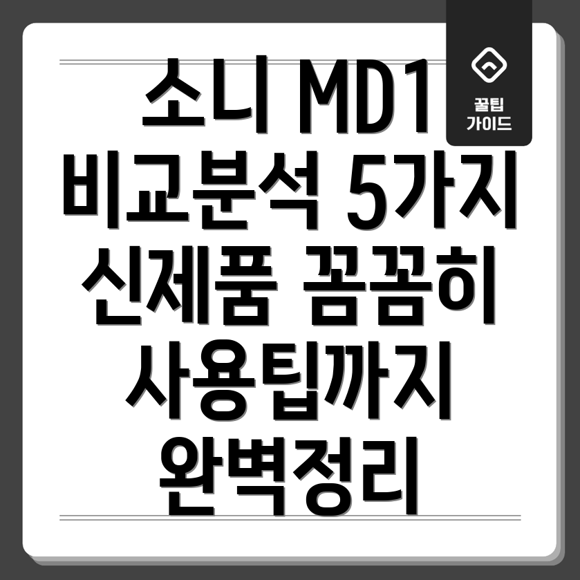 소니사이버샷MD15가지신제품비교분석및사용팁