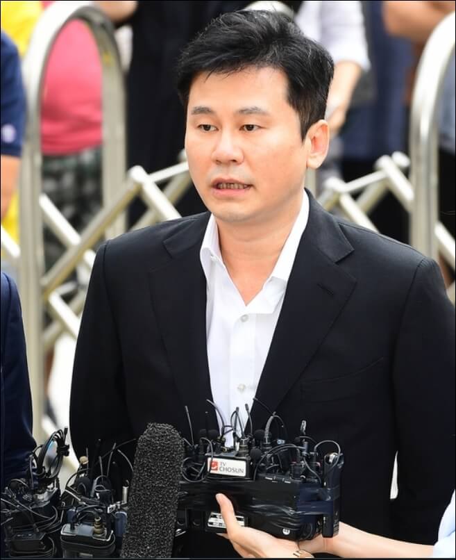  YG 양현석 술값 3억 외상 억대 횡령 유죄