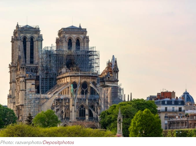 화재 소실 &#39;노트르담 대성당&#39; 2024년에 다시 문을 연다 VIDEO:Paris’ Iconic Notre Dame Cathedral Is Reopening to the Public in 2024