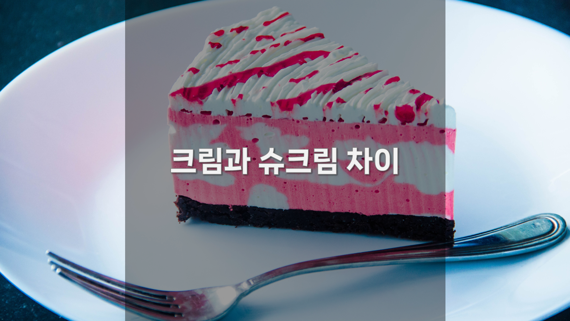 크림과 슈크림 차이