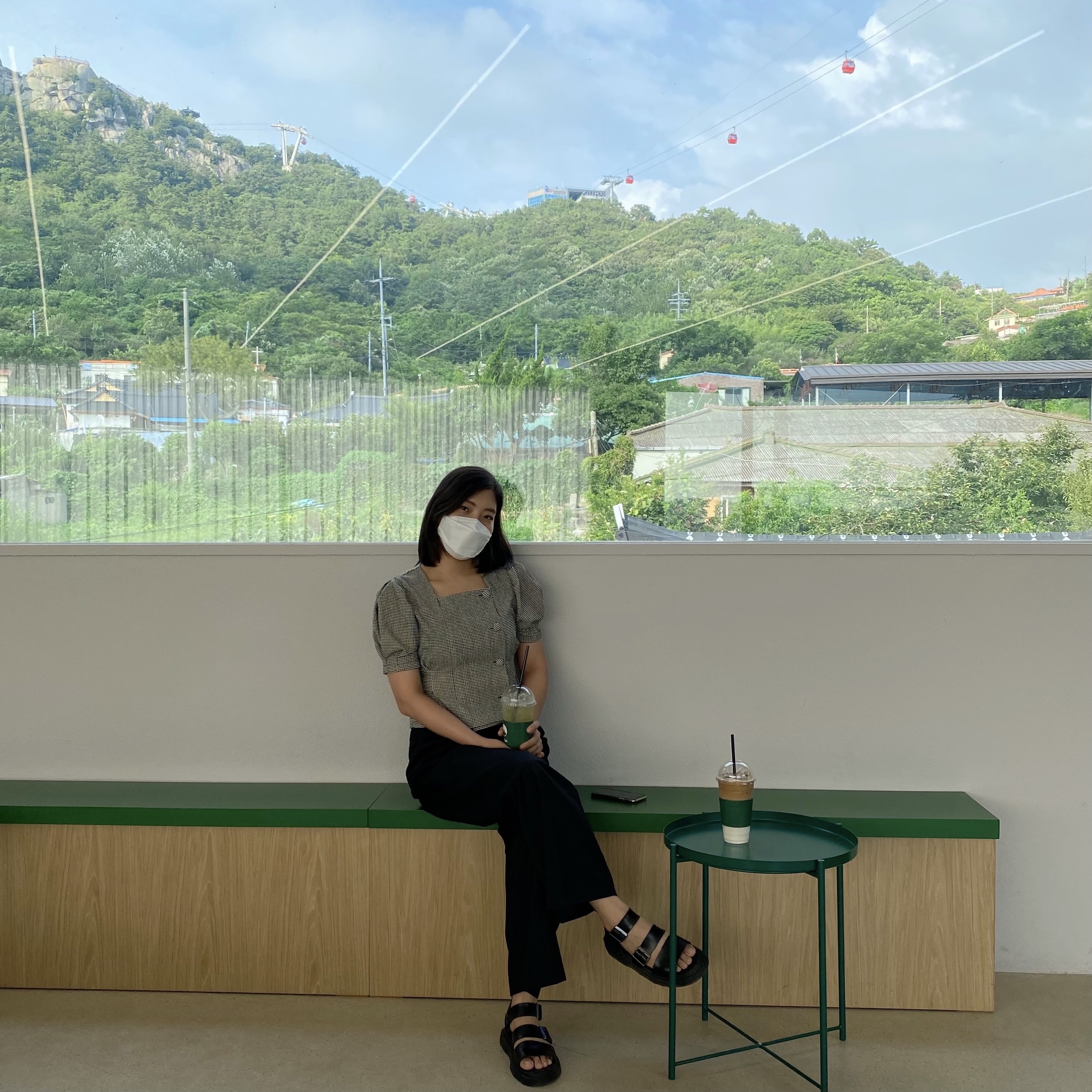  [목포 대반동] 양궁은 안산, 커피는 카페 산(sAAan)