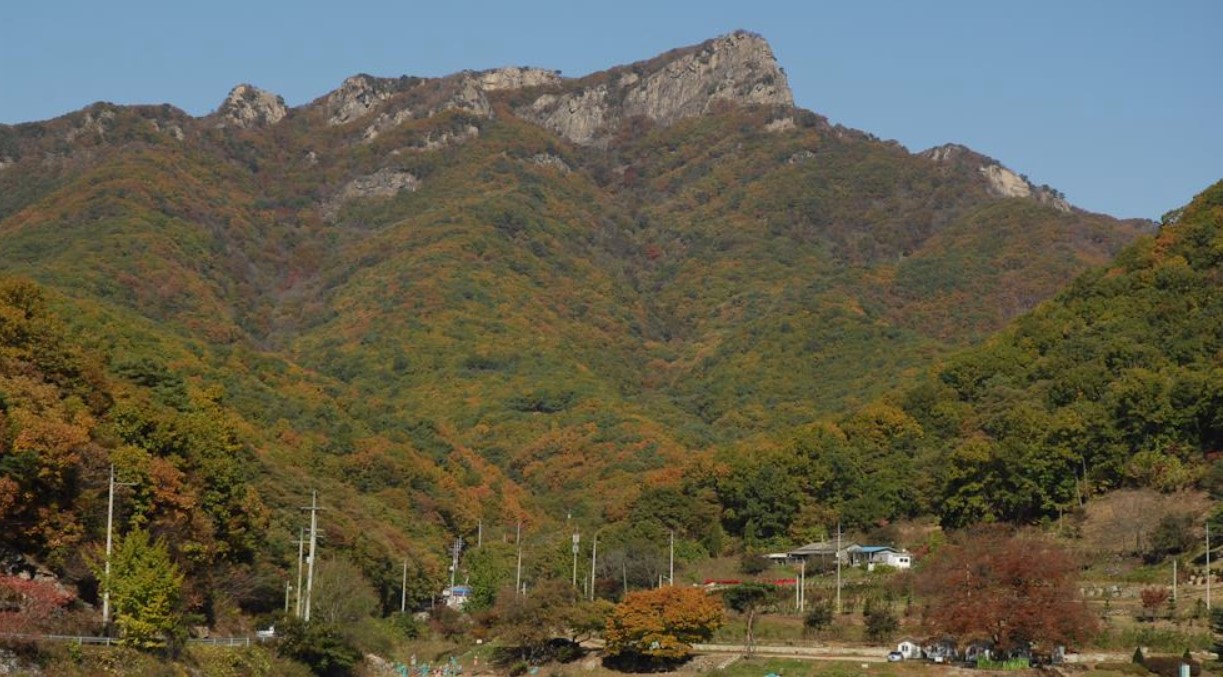 감악산 가을전경