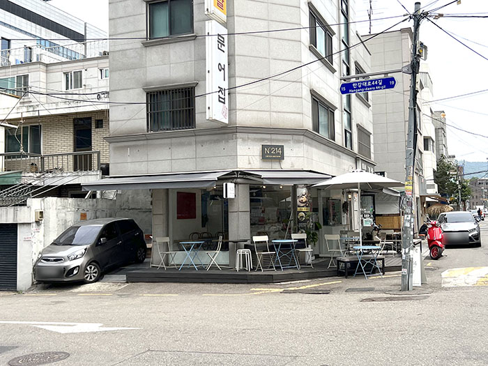 용산 용리단길 카페 N214