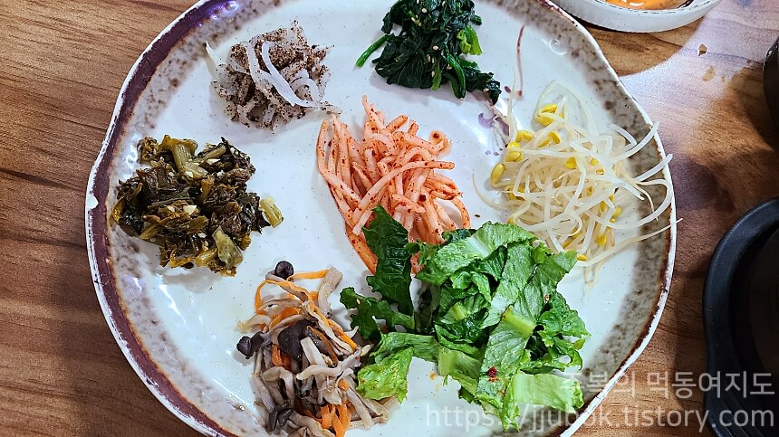 서가네보리밥-보리밥정식-나물반찬