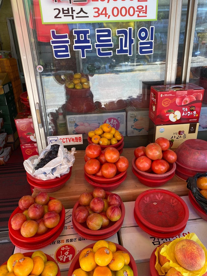 강릉-주문진-과일가게