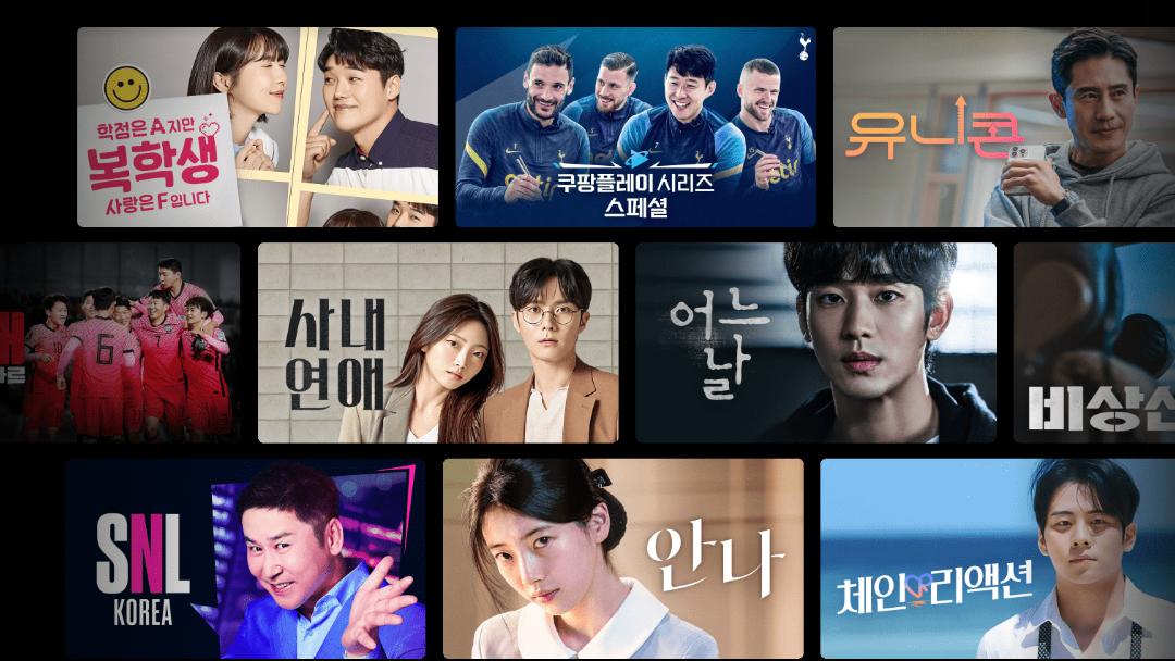 쿠팡플레이 넷플릭스