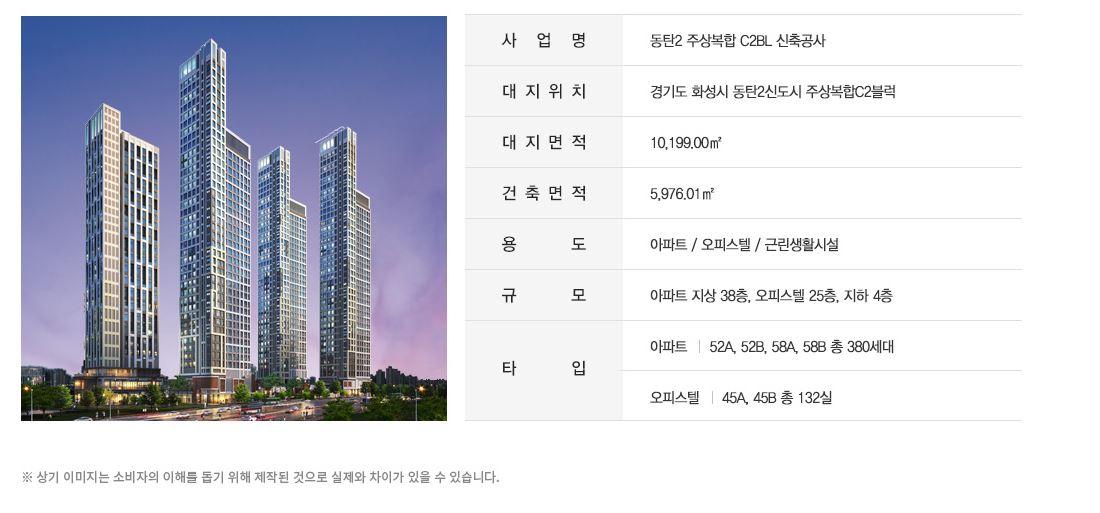  동탄역 금강펜테리움더시글로 주상복합 아파트 청약일정!