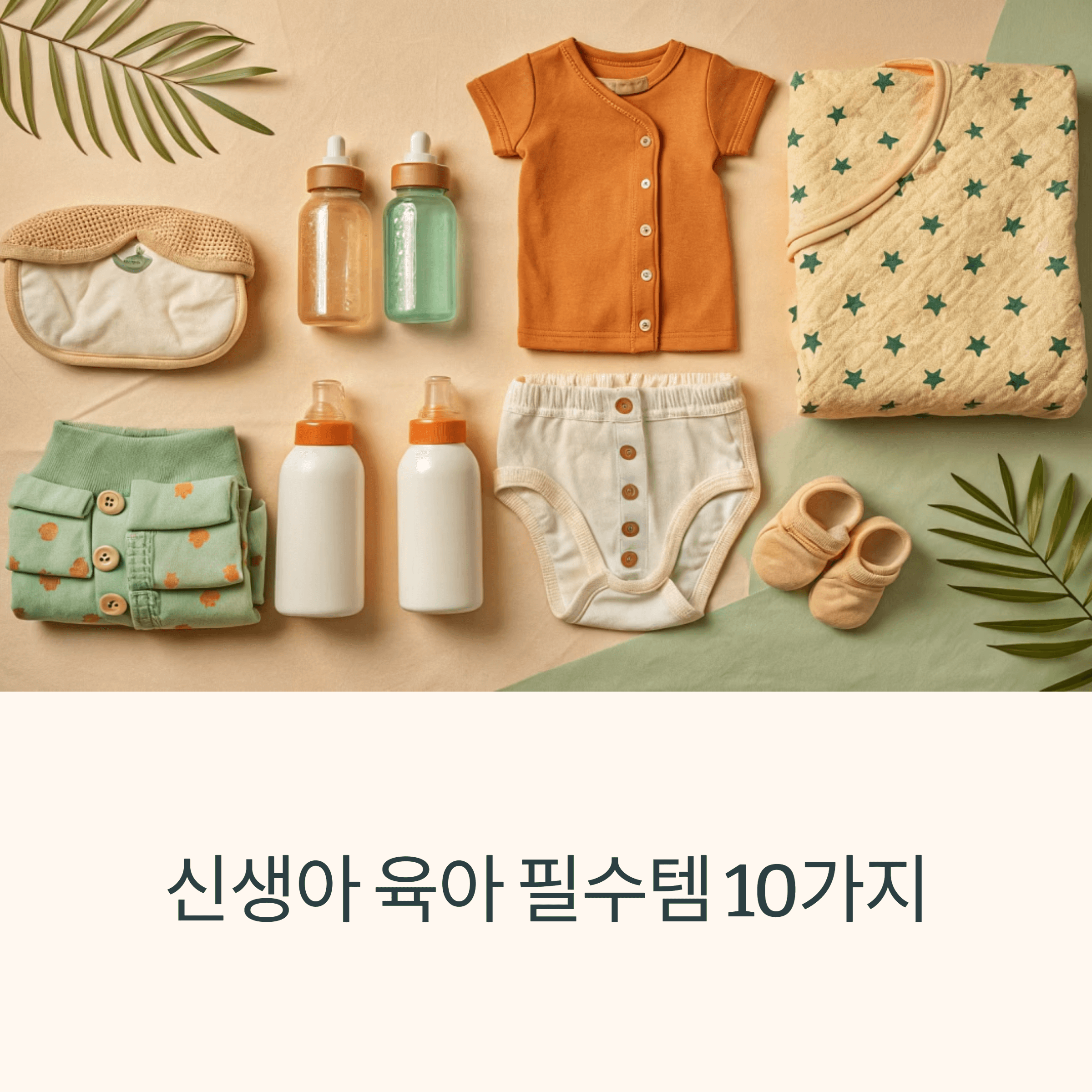 신생아 필수 아이템