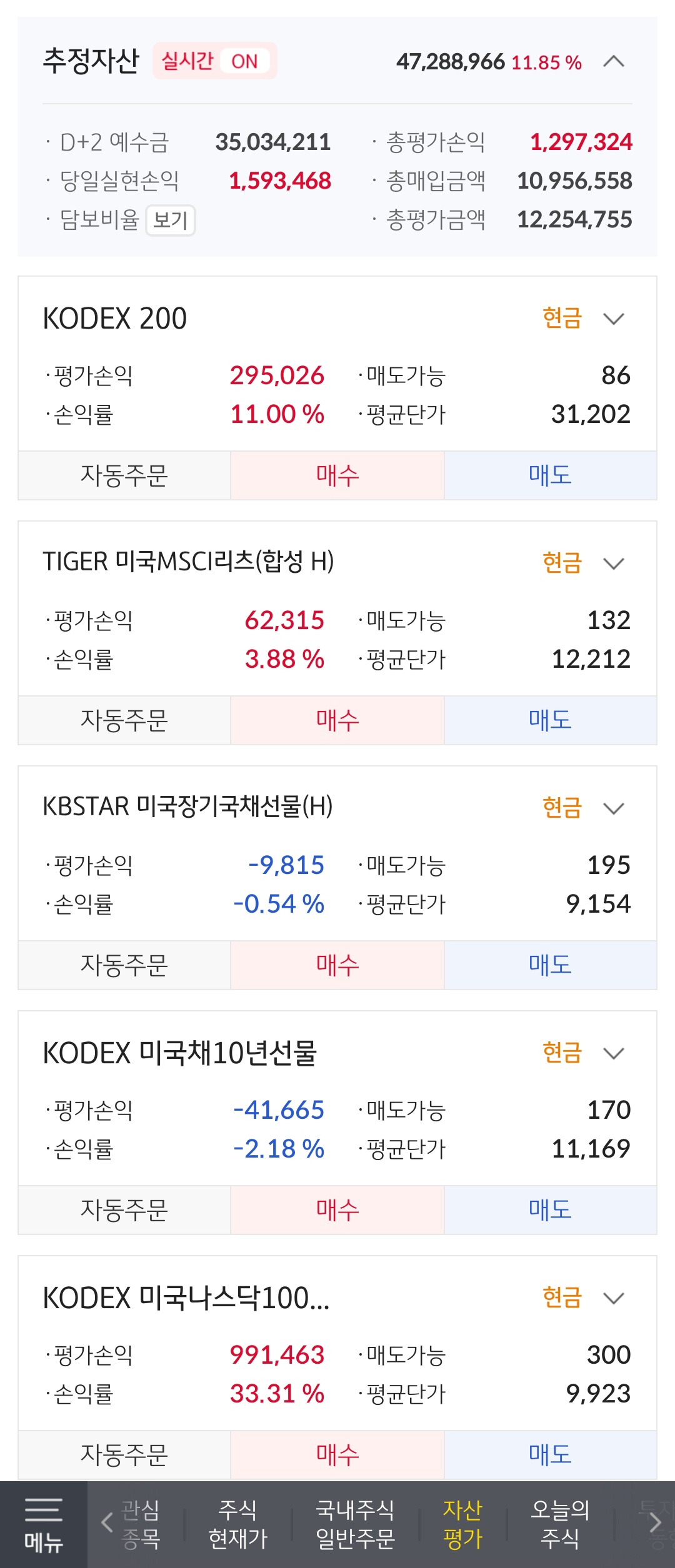  [연금] 2023년 7월 27일 계좌 현황