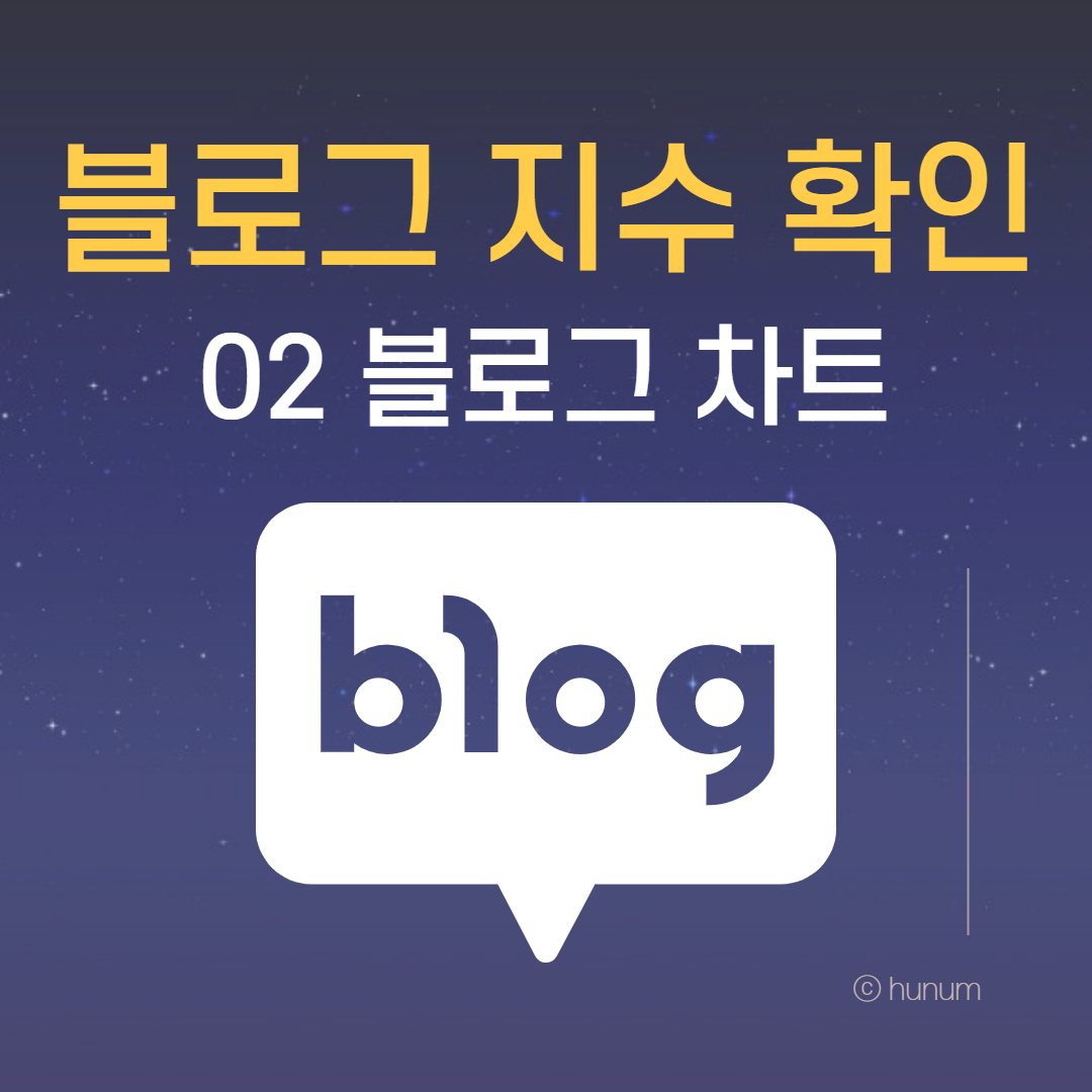  블로그 지수 확인 02 _ 블로그 차트 (사용 TIP 공유)