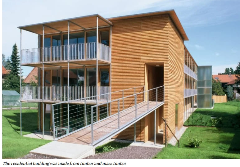 오스트리아의 대규모 목조 주택...&quot;수명 비판 근거 없어&quot; [Timber Revolution] Ölzbündt housing shows that &quot;criticism of the longevity of wooden buildings is unfounded&quot;