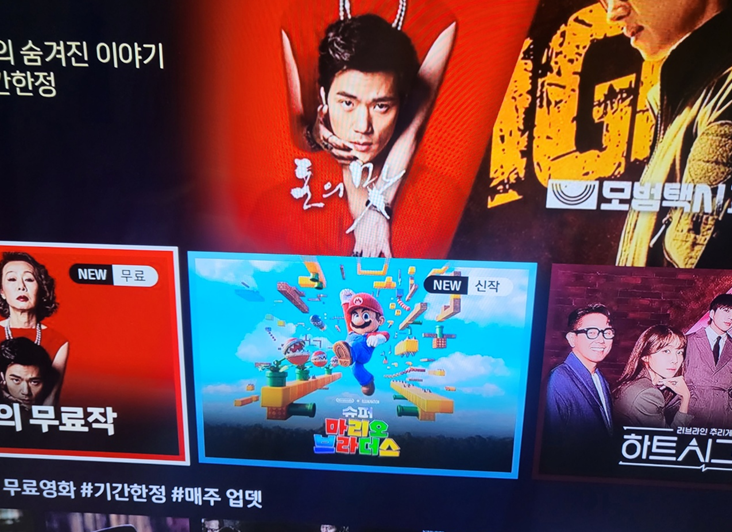 슈퍼마리오 브라더스 BTV사진