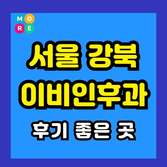서울 강북 이비인후과 후기 좋고 잘하는 전문의 병원 List 4곳 추천 ❘ 이석증, 메니에르병, 돌발성 난청