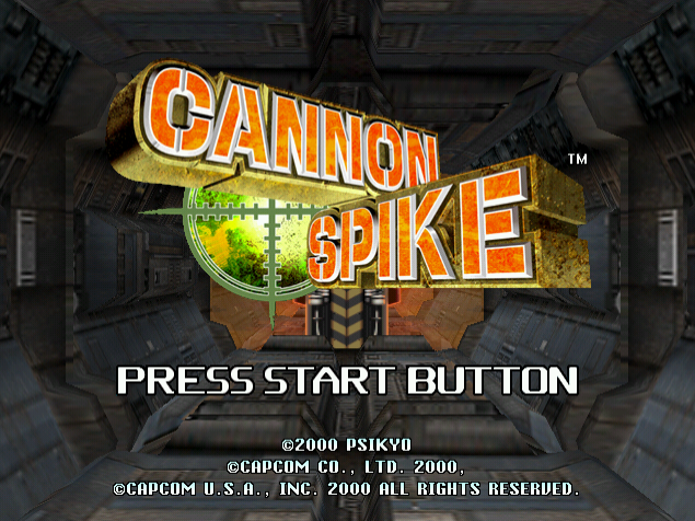  Cannon Spike 북미판 (드림캐스트 / DC CDI 파일 다운로드)