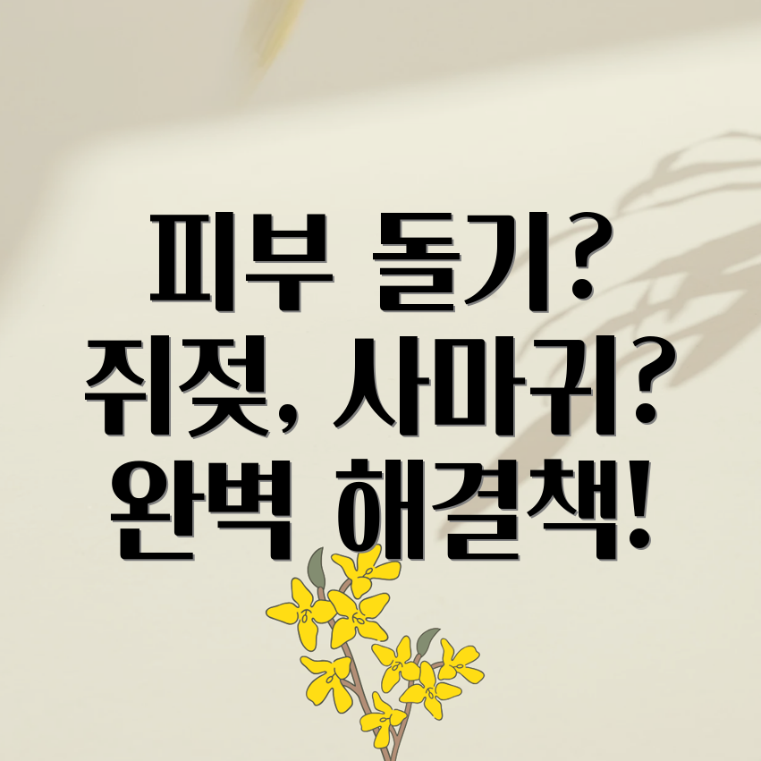 피부 돌기