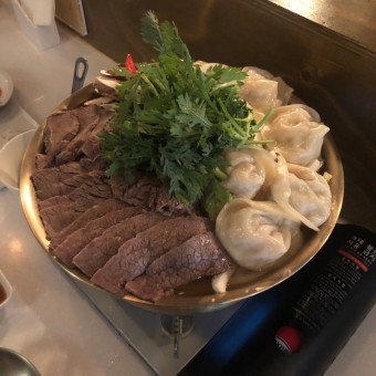 한우 불고기 한우탕반