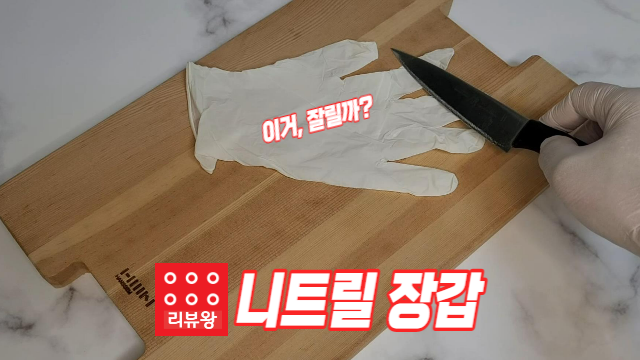 다이소 니트릴 장갑